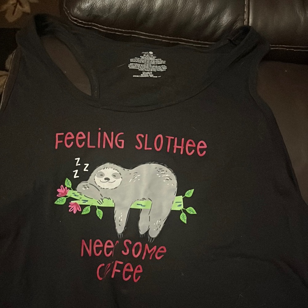 Nighttime tank top